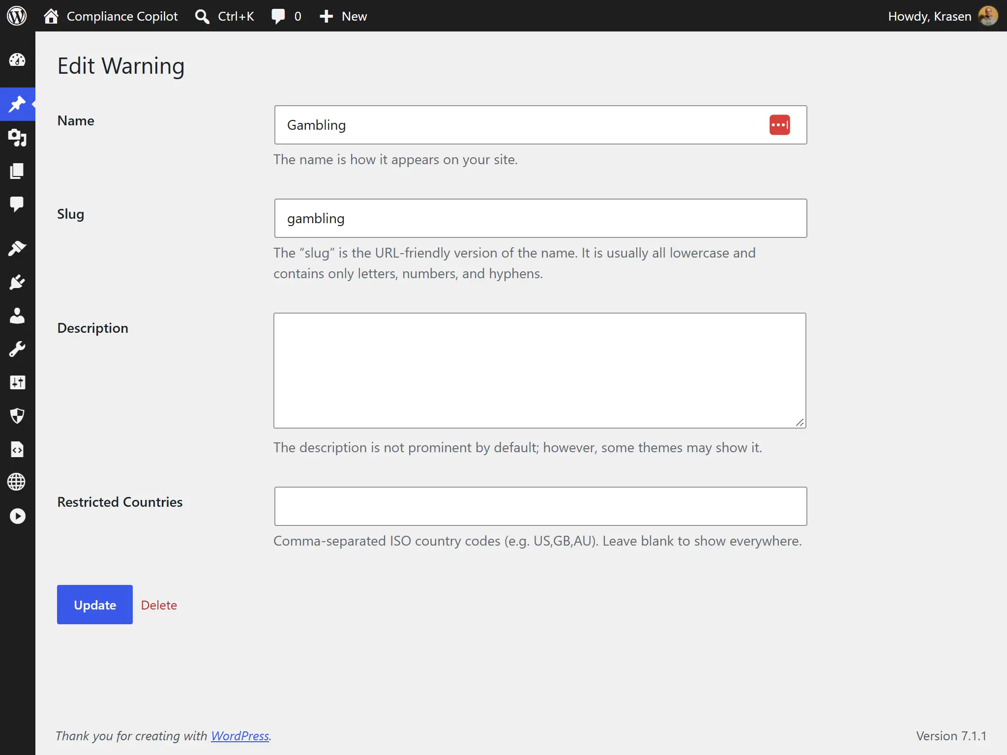 Feature Screenshot Image