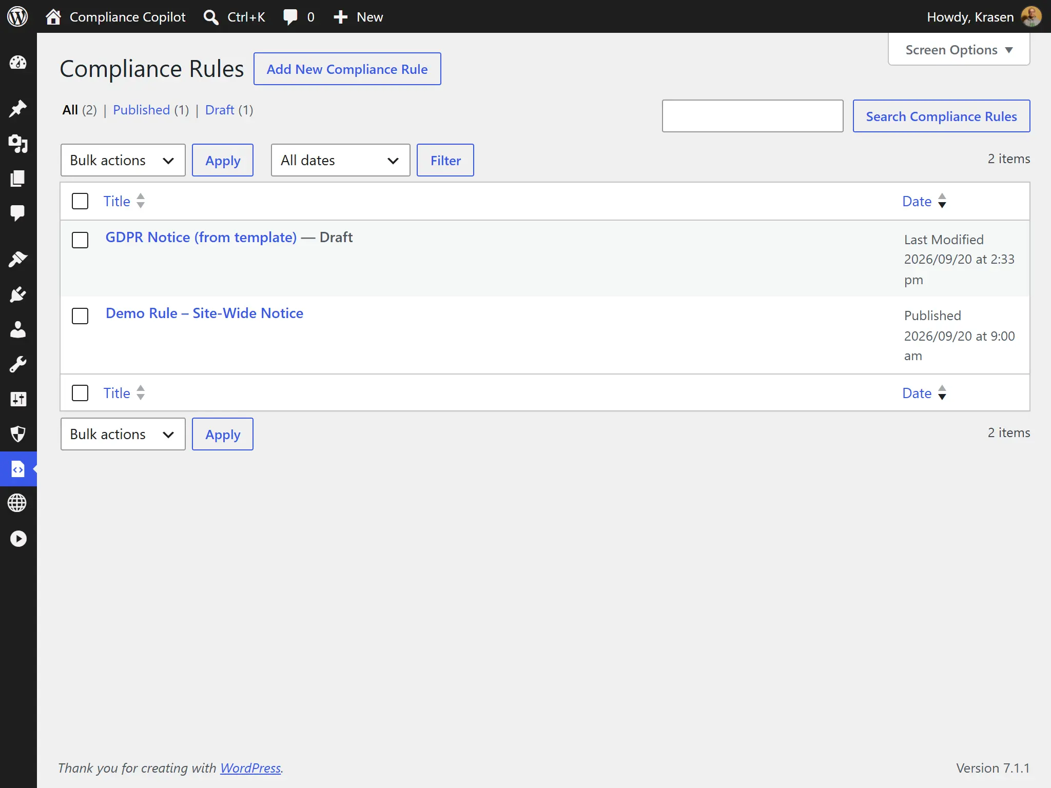 Feature Screenshot Image
