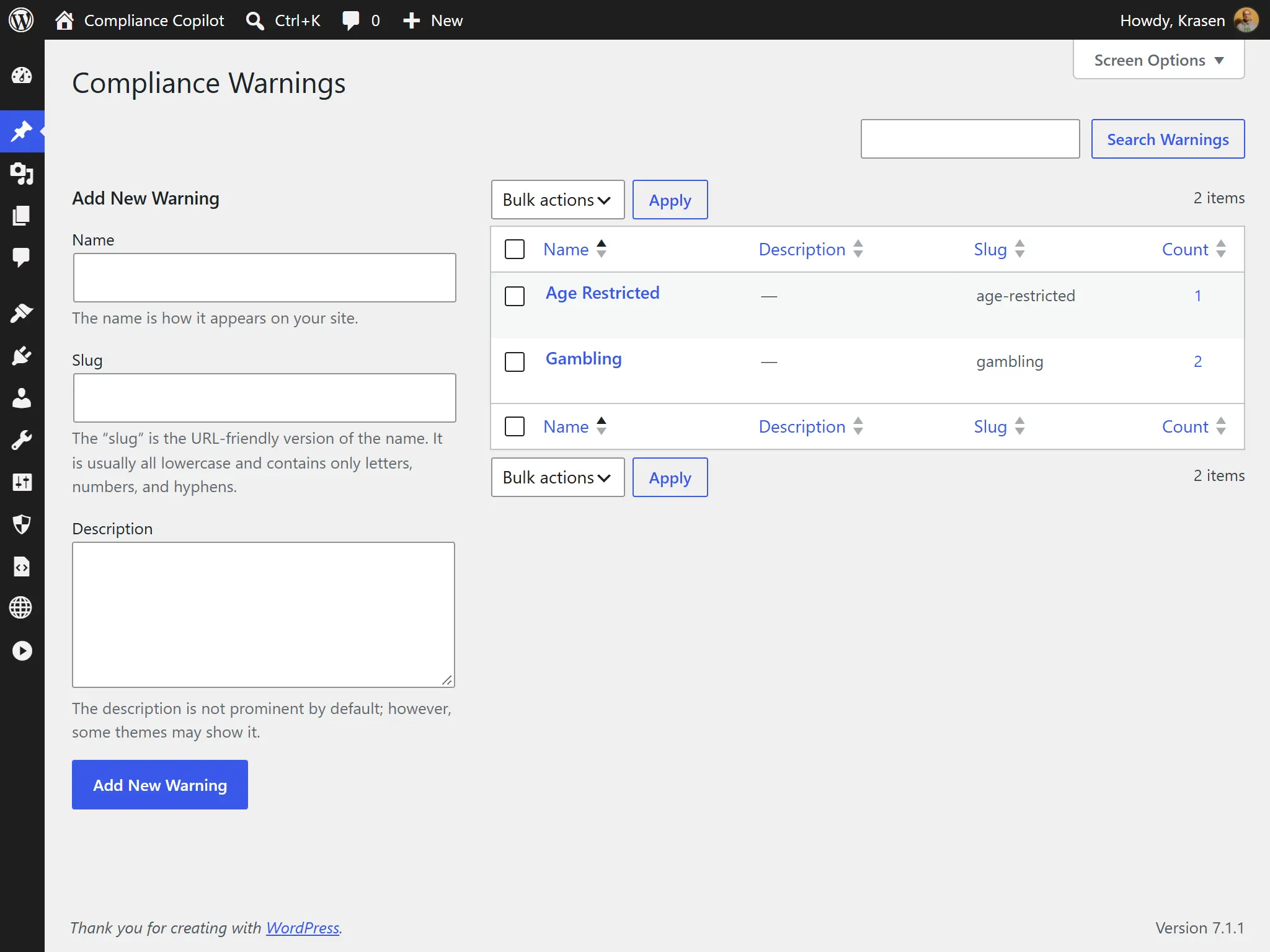 Feature Screenshot Image