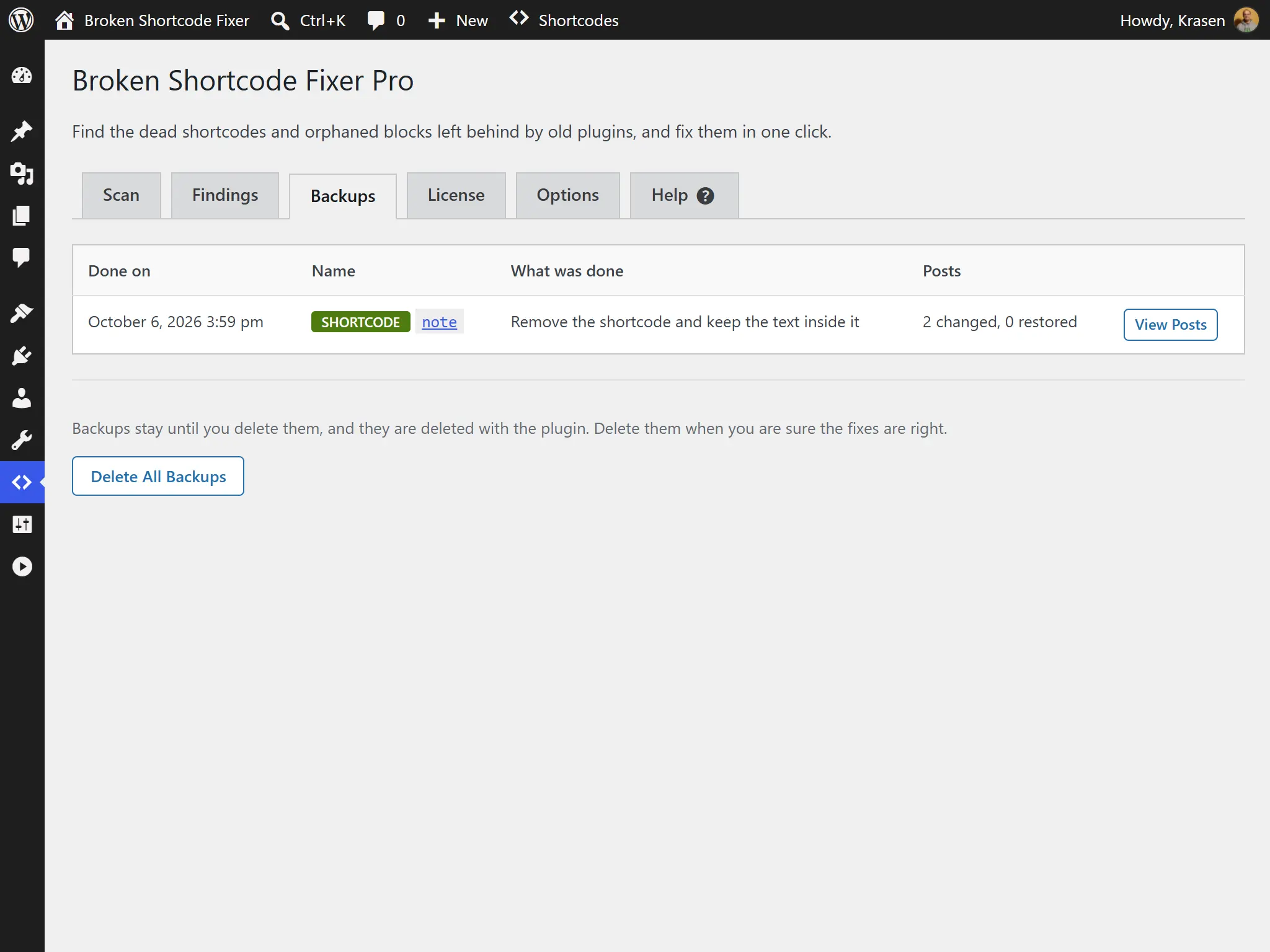 Feature Screenshot Image