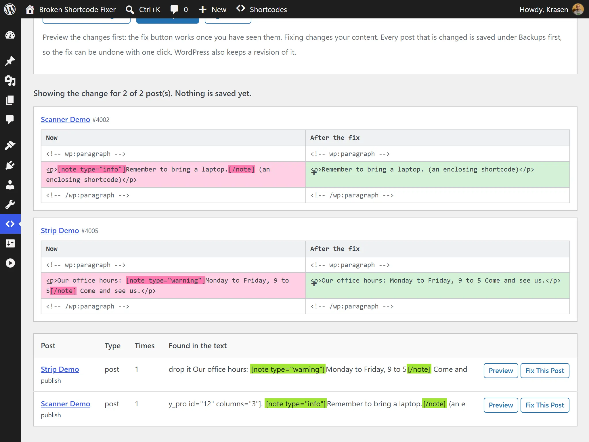 Feature Screenshot Image