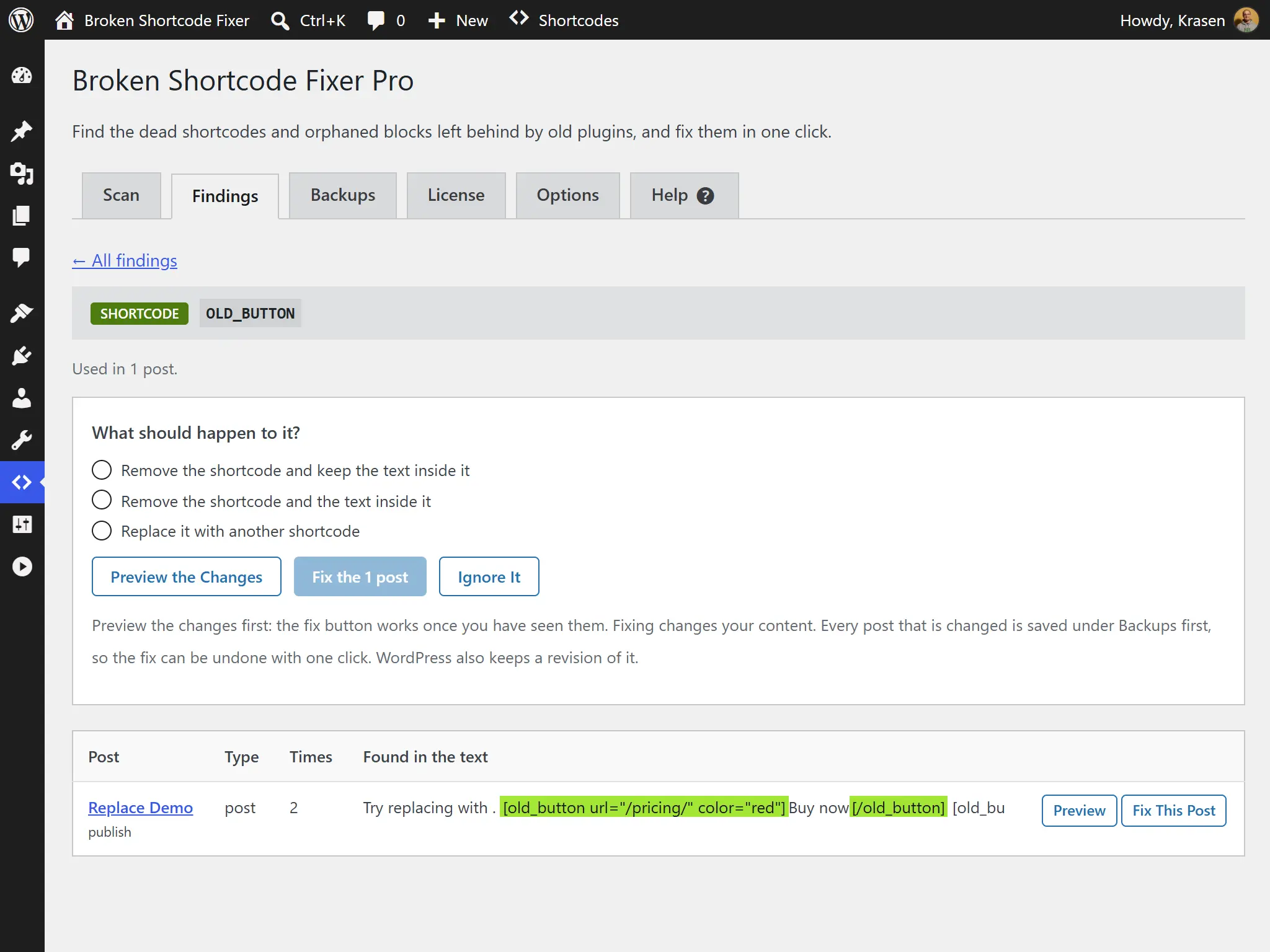 Feature Screenshot Image