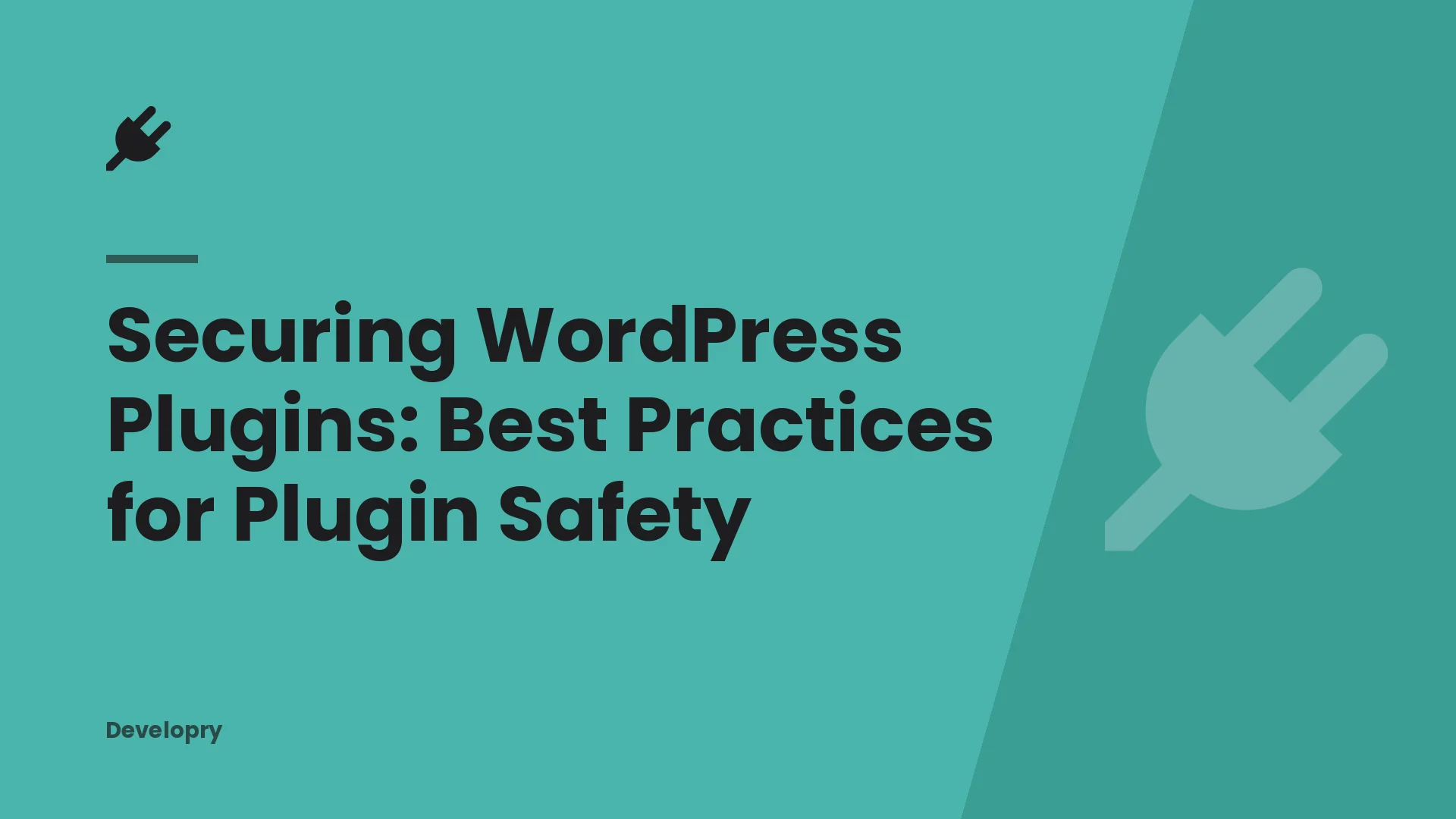 Securing WordPress Plugins: Best Practices for Plugin Safety